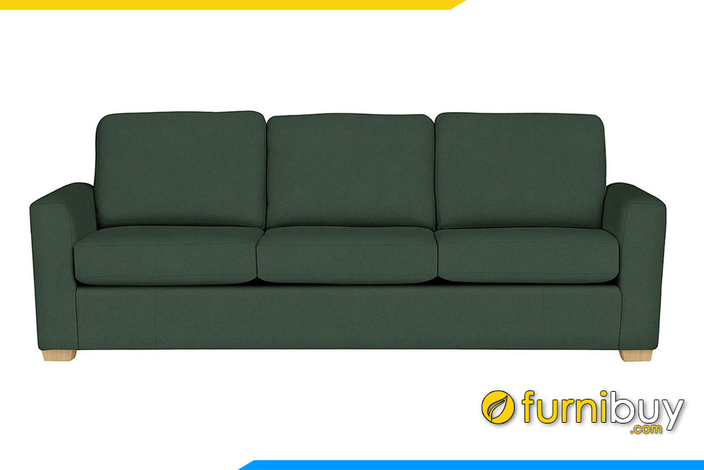 Hình ảnh bộ ghế sofa văng FB20056 màu xanh cho quý khách tham khảo