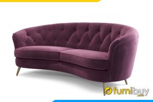 Ghế sofa kiểu bán nguyệt đẹp
