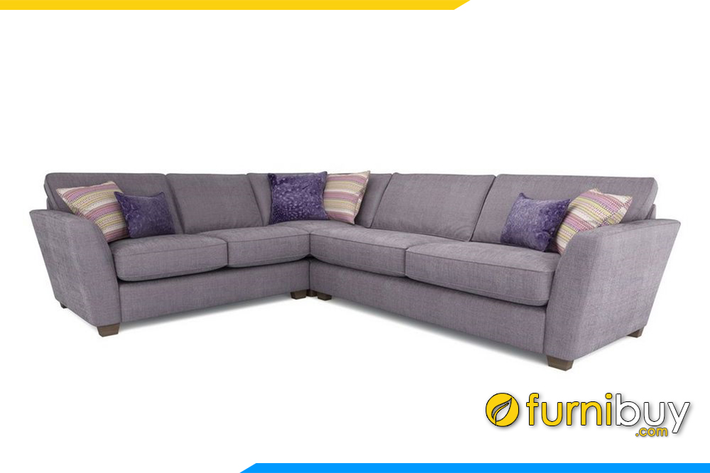 Ghế sofa với gam màu tím nhạt rất ấm áp
