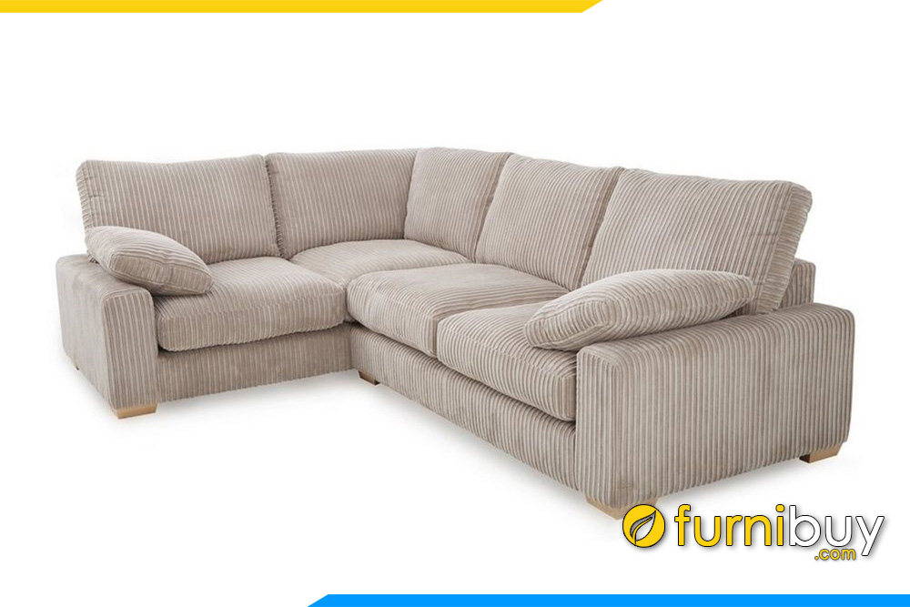 Ghế sofa phòng khách với kiểu dáng góc chữ L được ưa chuộng cho mọi phòng khách