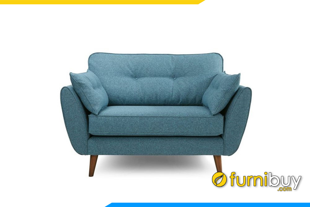 Hình ảnh mẫu ghế sofa đơn nỉ nhỏ mini đẹp hiện đại