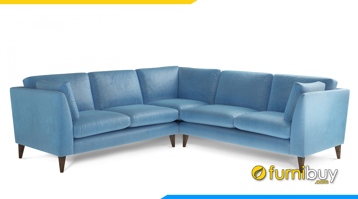 mẫu thiết kế sofa góc chữ V