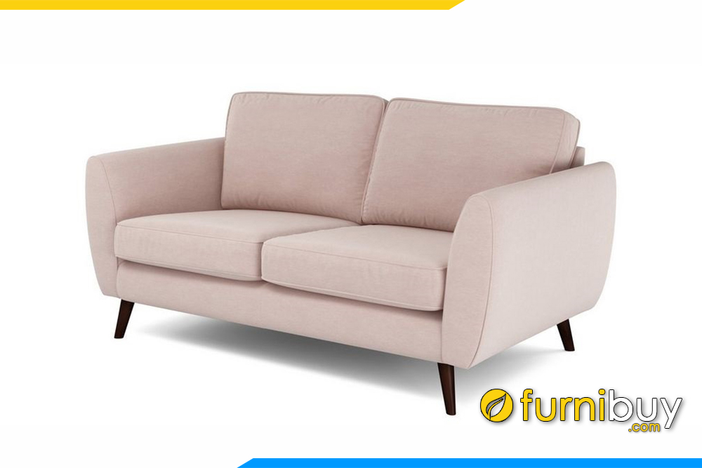 Ghế sofa phòng ngủ với gam màu hồng lãng mạn cho hai vợ chồng