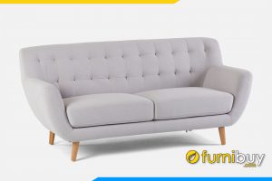 Ghế sofa chất liệu nỉ mềm mại đem đến cảm giác thoải mái cho người sử dụng