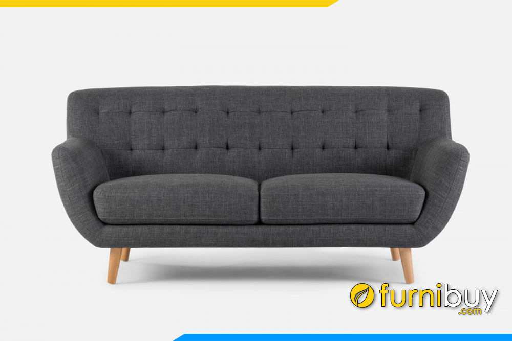 Hình ảnh mẫu ghế sofa văng nỉ đẹp cho phòng khách hiện đại FB20119