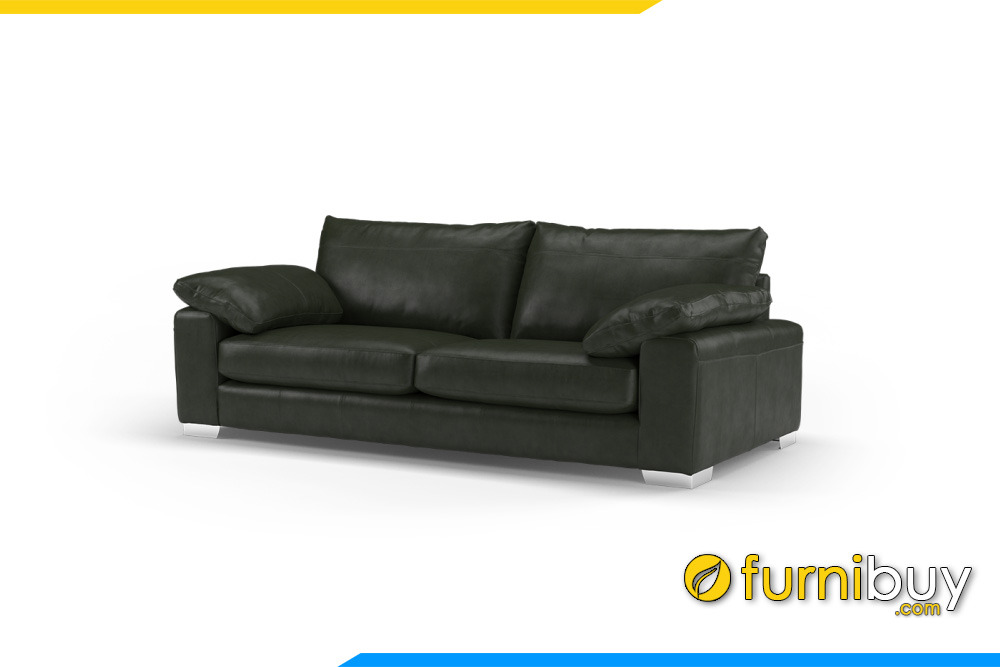 Ghế sofa với tựa tay thấp kết hợp với gối nhỏ dùng dựa đầu mỗi khi bạn nằm nghỉ