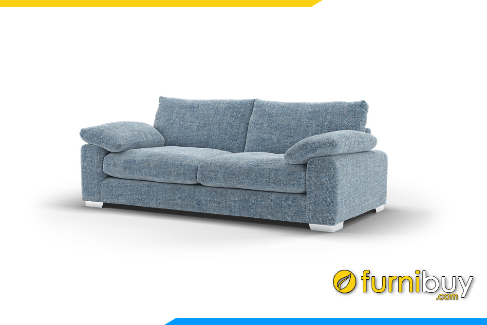 Ghế sofa văng nỉ nhỏ có kích thước phổ thông khoảng 1m6 đến 1m8 cho phòng khách nhỏ