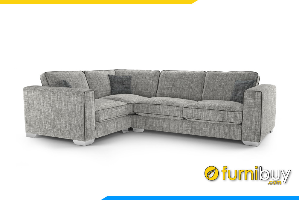 Ghế sofa được thiết kế nệm ngồi và tựa lưng dày dặn đem đến sự thoải mái tối đa cho người sử dụng