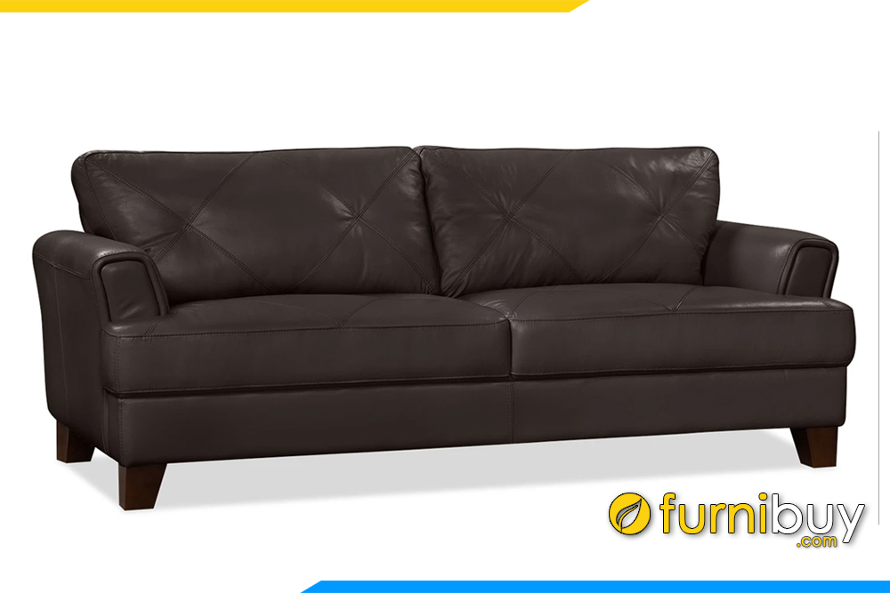 Ghế sofa được bọc chất liệu da cao cấp rất sang trọng