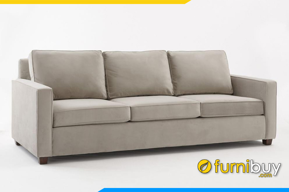 Ghế sofa được làm chất liệu nỉ rất mềm mại được mọi lứa tuổi ưa chuộng