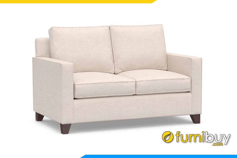 Hình ảnh ghế sofa văng FB20129 được thay đổi kích thước nhỏ với 2 chỗ ngồi gọn gàng