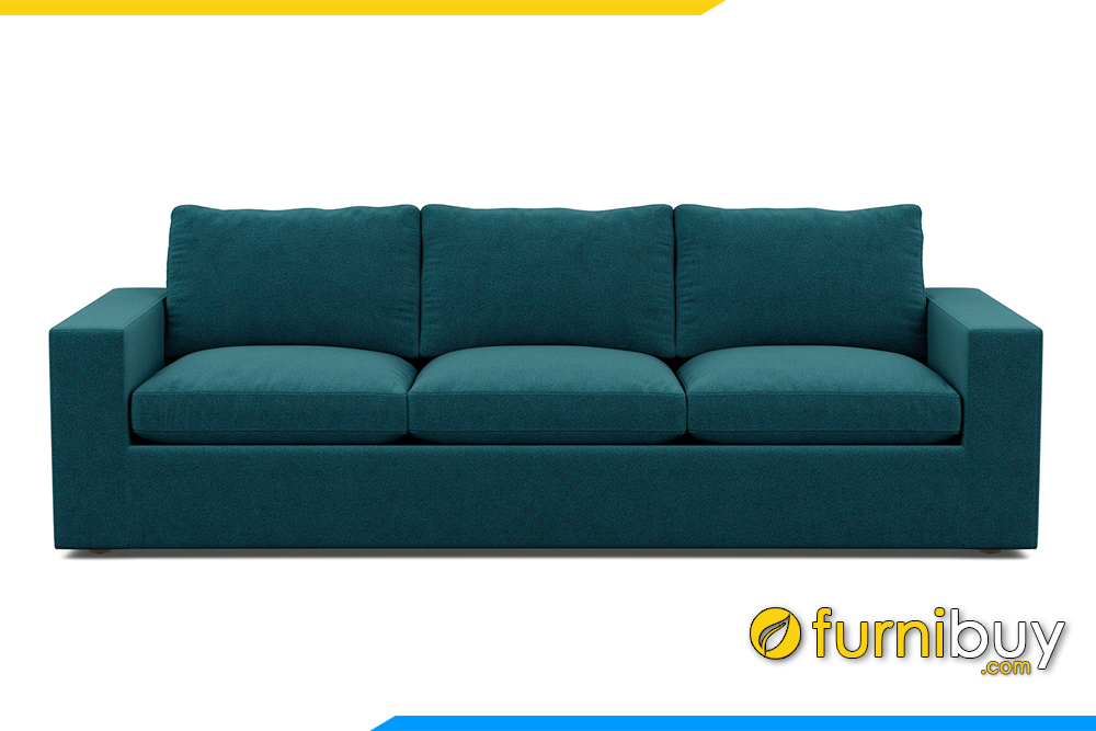 Ghế sofa FB20124 cũng rất thích hợp khi khoác nên mình chất liệu bằng vải nỉ