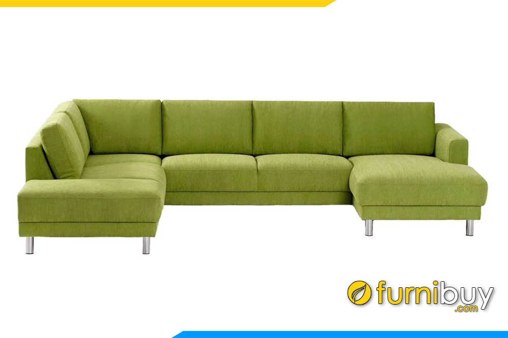 Mẫu ghế sofa góc chữ U cho phòng khách rộng sang trọng FB20133
