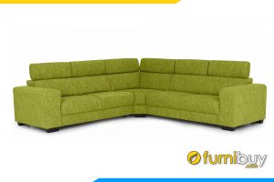 Ghế sofa được thiết kế chắc chắn, rất sang trọng bề thế không kém gì ghế sofa bọc da