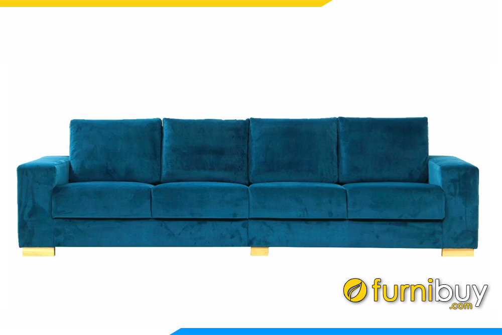 Hình ảnh chi tiết mẫu sofa văng 4 chỗ ngồi hiện đại FB20145