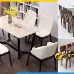 Các bộ bàn ghế ăn 6 người kích thước chính xác