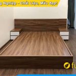 Cac mau giuong ngu go cong nghiep dep don gian hien dai