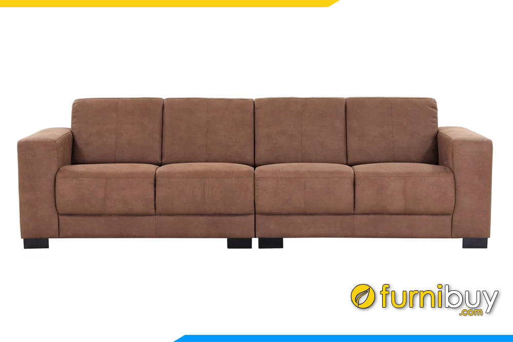 Hình ảnh mẫu sofa văng da hiện đại cho phòng khách FB20151