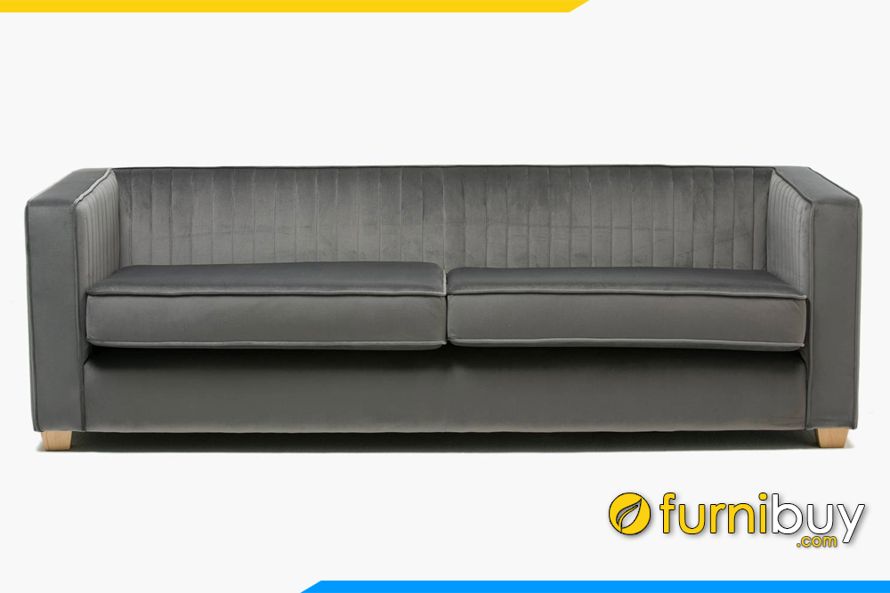Hình ảnh bộ ghế sofa văng da hiện đại FB20156