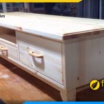 Bước 13: Làm kệ tivi tại nhà đơn giản hoàn thành xong