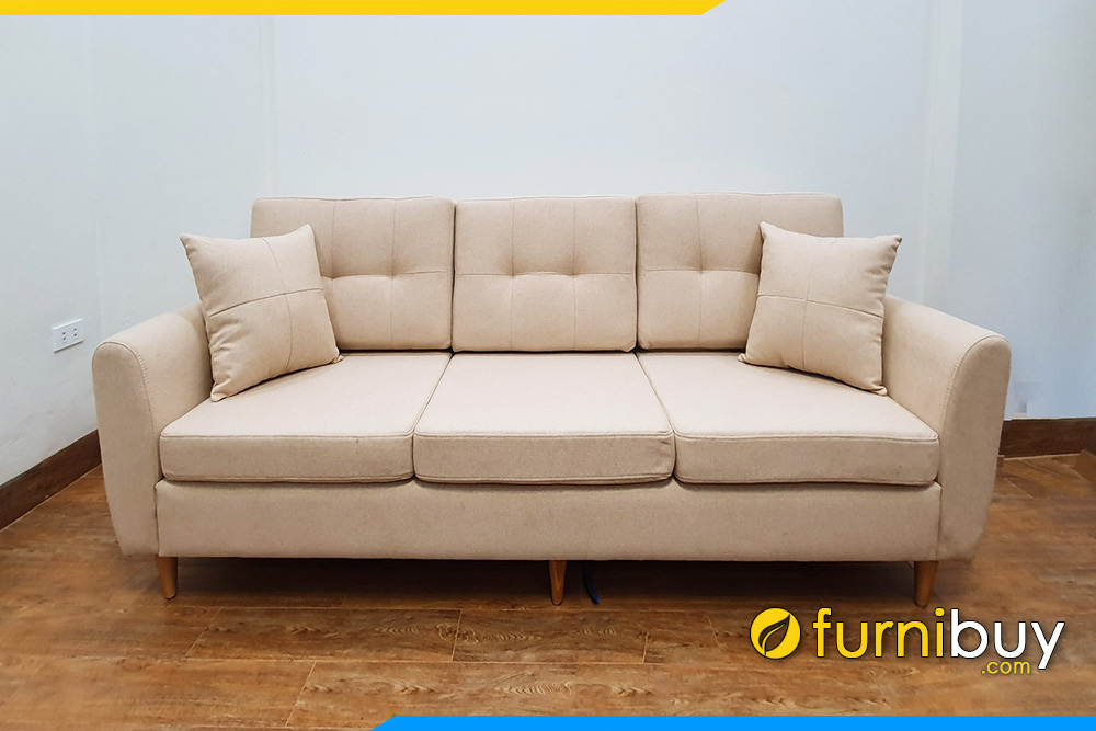 sofa vang 3 cho ngoi mau bot yen mach