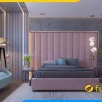 ghe sofa vang phong cach hien dai ke phong ngu nu gioi