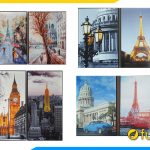 Hình ảnh 25+ Bộ Tranh Canvas Tháp Eiffel Đẹp Như Mơ - Update Liên Tục!!!