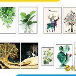 Hình ảnh 50+ Tranh Canvas Tropical - Scandinavian Bắc Âu Bán Chạy Nhất!