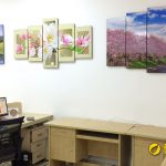hinh anh cac mau tranh mung khai truong y nghia