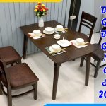Báo giá bàn ghế ăn gỗ sồi mới nhất 2020