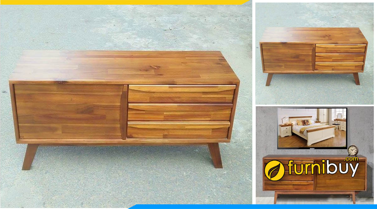 Ảnh Bộ kệ tivi dài 1m2 cho phòng khách nhỏ
