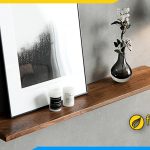 Ảnh kệ tivi 1 tấm kích thước 1m4