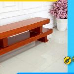 Ảnh Mẫu kệ tivi 2 tấm gỗ hương nguyên khối