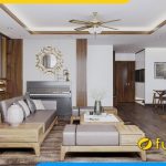 sofa go soi trang nem da