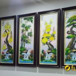 Hình ảnh Về Nhà Mới Treo Tranh Tứ Quý Có Ý Nghĩa Gì?