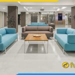 ghe sofa vang ke sanh cho boc ni mau xanh