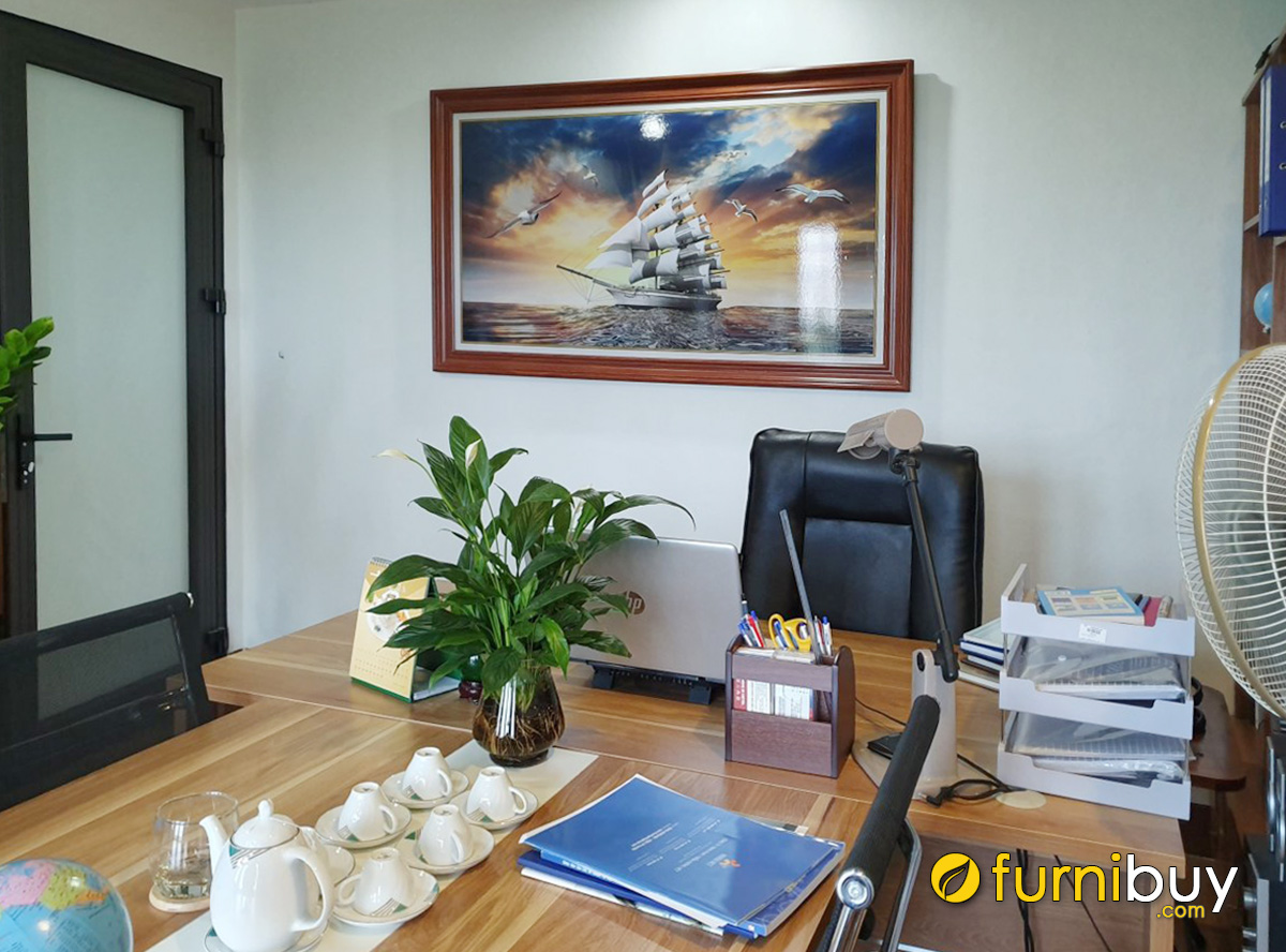 Hình ảnh Tranh thuận buồm xuôi gió khổ lớn treo tường đẹp