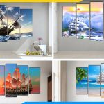 Hình ảnh Tranh Thuận Buồm Xuôi Gió, Thuyền Buồm