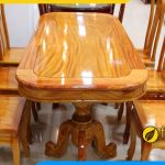 Hình ảnh Bộ bàn ăn 6 ghế gỗ gõ đỏ cao cấp
