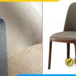 Chất liệu da bọc ghế bàn ăn đẹp