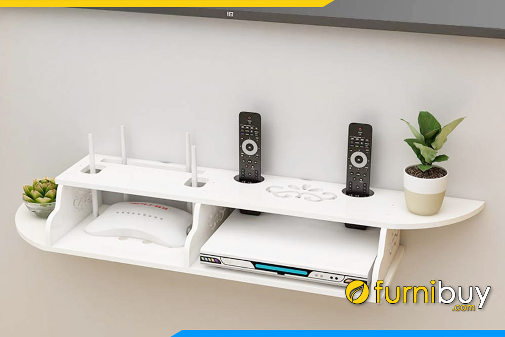 Hình ảnh kệ tivi MFC treo tường đẹp