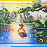 Ve tranh son thuy huu tnh theo yeu cau o ha noi