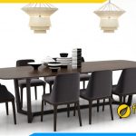 Bộ bàn ăn hiện đại 1m8 cho phòng bếp rộng