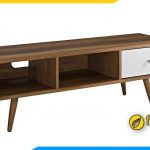 Mẫu kệ tivi gỗ Sơn La đẹp hiện đại