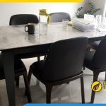 Lưu ý chọn kích thước bàn ăn mặt đá