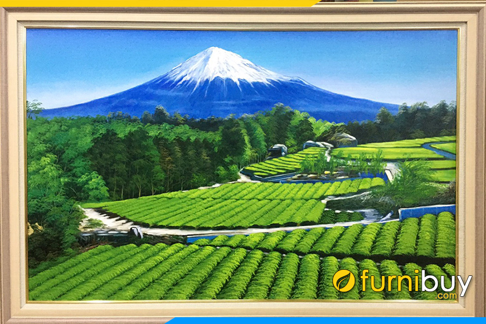 Vẽ tranh sơn dầu phong cảnh Nhật Bản đẹp giá rẻ ở Hà Nội - 50 mẫu!