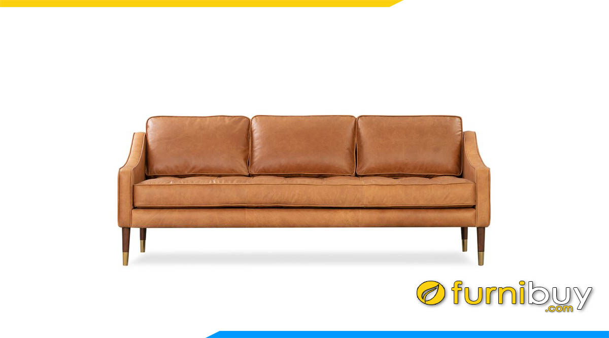 sofa bang dai hien dai mau nau da bo