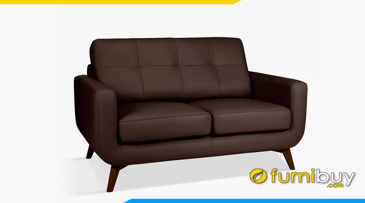 sofa mini nho xinh mau nau hat de cuc sang trong
