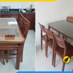 Địa chỉ bán bàn ăn gỗ sồi đẹp giá rẻ Hà Nội