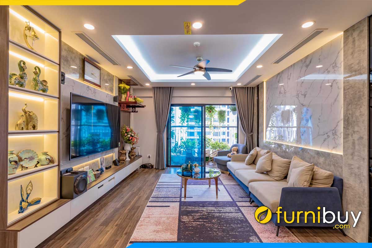 ghe sofa phong khach cao cap dang vang